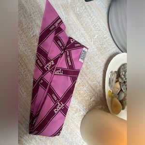 Hermes Fuschia Scarf
